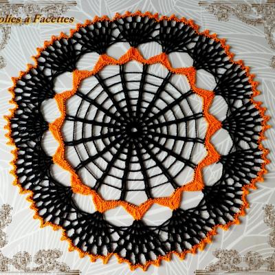 Noir et orange 39cm emons